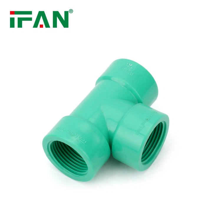 BS 4346 Green UPVC FFF Tee
